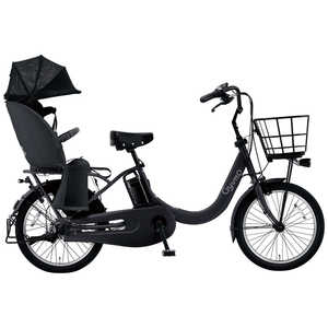 パナソニック　Panasonic 電動アシスト自転車 ギュット・クルーム・R・DX Gyutto [20インチ /3段変速] マットチャコールブラック BE-FRD034