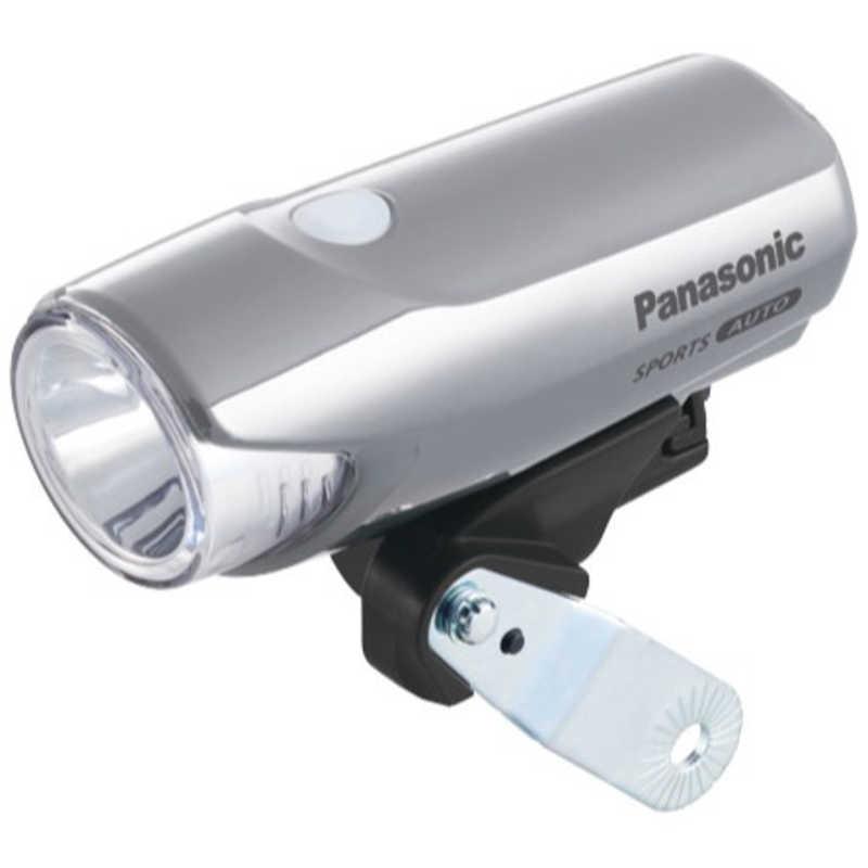 パナソニック　Panasonic パナソニック　Panasonic 自転車用ヘッドライト LED かしこいランプ(シルバー) NSKL153-S NSKL153-S