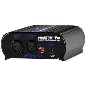ART 2ch 48Vファントムパワー供給機 PhantomII Pro ART 2ch 48Vファントムパワー供給機 PhantomII Pro