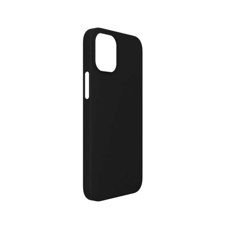 パワーサポート パワーサポート iPhone 12 mini 5.4インチ対応ケース Air jacket Rubber Black ラバーコーティングブラック PPBY-72 PPBY-72