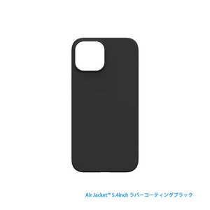 パワーサポート iPhone 2021 5.4inch対応 Air Jacket ラバーブラック POWER SUPPORT PIPY72