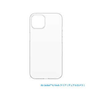 パワーサポート iPhone 2021 6.1inch 2眼対応 Air Jacket クリア POWER SUPPORT  PIPK71