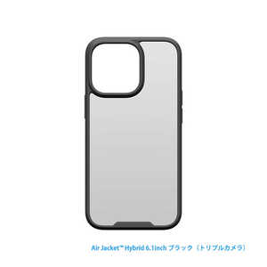 パワーサポート iPhone 2021 6.1inch Air Jacket Hybrid ブラック POWER SUPPORT PIPT32 パワーサポート iPhone 2021 6.1inch Air Jacket Hybrid ブラック POWER SUPPORT PIPT32