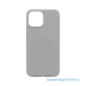 パワーサポート iPhone 13 Promax 6.7inch対応 Air Jacket クリアブラック POWER SUPPORT PIPC73 パワーサポート iPhone 13 Promax 6.7inch対応 Air Jacket クリアブラック POWER SUPPORT PIPC73