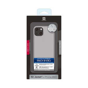 パワーサポート Air Jacket for iPhone 14 Clear Black PFIK-73