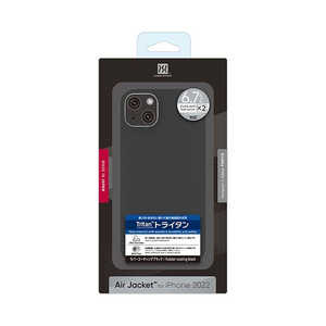 パワーサポート Air Jacket for iPhone 14 Plus Rubber Black Rubber Black PFIM-72