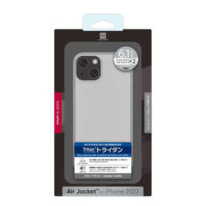 パワーサポート iPhone 15 ケース Smoke matte PJYK-70 パワーサポート iPhone 15 ケース Smoke matte PJYK-70