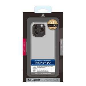 パワーサポート iPhone 15 Pro ケース SmokeMatte PJYT-70 パワーサポート iPhone 15 Pro ケース SmokeMatte PJYT-70