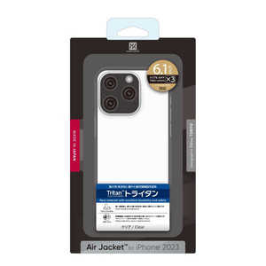 パワーサポート iPhone 15 Pro ケース Clear PJYT-71