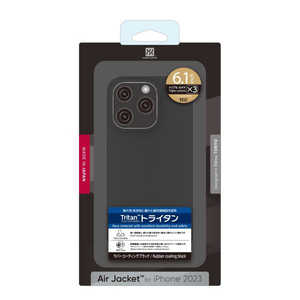 パワーサポート iPhone 15 Pro ケース Rubber Black PJYT-72 パワーサポート iPhone 15 Pro ケース Rubber Black PJYT-72