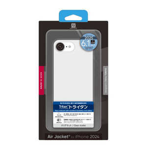 パワーサポート iPhone 16e ケース Air Jacket クリアマット PLSE-74 パワーサポート iPhone 16e ケース Air Jacket クリアマット PLSE-74