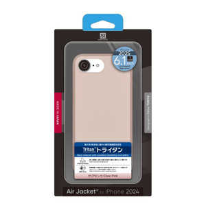 パワーサポート iPhone 16e ケース Air Jacket クリアピンク PLSE-75 パワーサポート iPhone 16e ケース Air Jacket クリアピンク PLSE-75