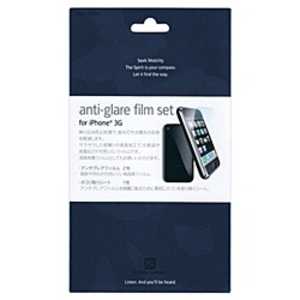 パワーサポート iPhone 3G用 液晶保護パッド アンチグレアフィルムセット(2枚入り) PPC-02 パワーサポート iPhone 3G用 液晶保護パッド アンチグレアフィルムセット(2枚入り) PPC-02