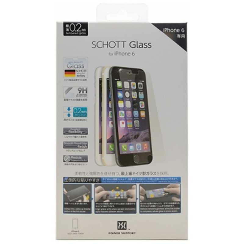 パワーサポート パワーサポート iPhone 6用 SCHOTT Glass PYC-03 PYC-03