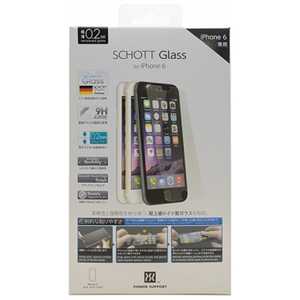 パワーサポート iPhone 6用 SCHOTT Glass PYC03