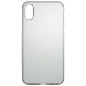 パワーサポート iPhone X用 Air Jacket クリアブラック PGK-73 パワーサポート iPhone X用 Air Jacket クリアブラック PGK-73