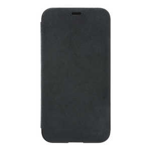 パワーサポート iPhone X用 Ultrasuede Flip case PGK-90 Asphalt