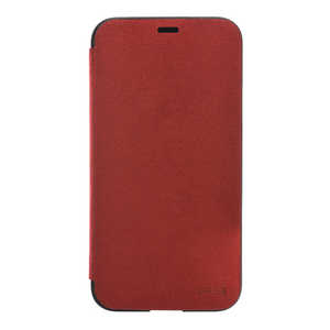パワーサポート iPhone X用 Ultrasuede Flip case PGK-93 Red