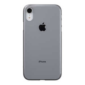 パワーサポート Air jacket for iPhone XR クリアブラック PUK-73 パワーサポート Air jacket for iPhone XR クリアブラック PUK-73