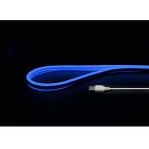 日本トラストテクノロジー USBネオンチューブライト1m ブルー NEONLT1MBL