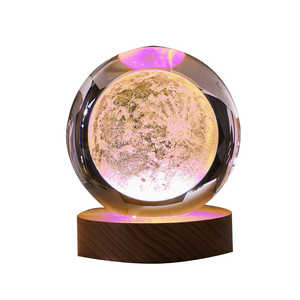���{�g���X�g�e�N�m���W�[ CRYSTAL BALL -COSMIC- 3D ART �� RGB �mLED�n CRYBALL-MO-RGBR