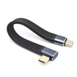 {gXgeNmW[ USB-C V[gP[u 13cm tbg^Cv pL^FLAT` mPD240W/ USB4.0n mType-CIXn ubN TCTCSC-LR-FLAT