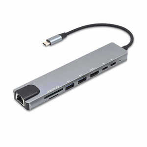 ܥȥ饹ȥƥΥ ɥå󥰥ơ MY DOCK STATION 8-IN-1 PD100Wб USB Power Deliveryб 졼 JTMD-8IN1