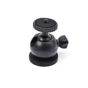 日本トラストテクノロジー マグネットカメラスタンドS ［1/4インチネジ搭載雲台/直径43mm/耐荷重1kg］ ブラック MAGCAMST-S