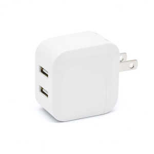 日本トラストテクノロジー USB充電器 2ポート 12W ホワイト CUBEUSB2P12W-WH 日本トラストテクノロジー USB充電器 2ポート 12W ホワイト CUBEUSB2P12W-WH