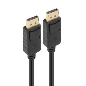 日本トラストテクノロジー DisplayPortケーブル Ver1.2 4K対応 ［1m］ ［1m］ ブラック JTDISP4K-1M-BK