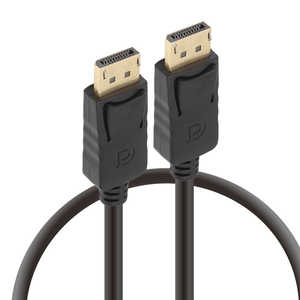 日本トラストテクノロジー DisplayPortケーブル Ver1.2 4K対応 ［2m］ ［2m］ ブラック JTDISP4K-2M-BK