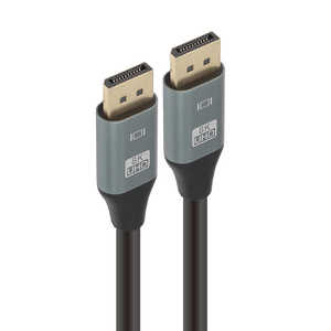 日本トラストテクノロジー DisplayPortケーブル Ver1.4 8K対応 ［1m］ ［1m］ ブラック JTDISP8K-1M-BK