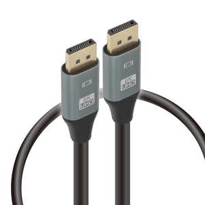日本トラストテクノロジー DisplayPortケーブル Ver1.4 8K対応 ［2m］ ［2m］ ブラック JTDISP8K-2M-BK