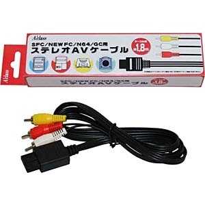 アクラス ステレオAVケーブル SFC NEW FC N64 GC用 SASP-0222 アクラス ステレオAVケーブル SFC NEW FC N64 GC用 SASP-0222