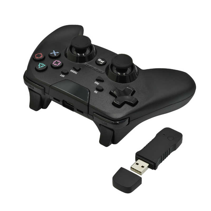 アクラス アクラス PS4 PS3 PC用シンプルコントローラー ワイヤレスターボ  