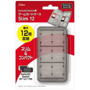 アクラス Switch2/Switch用ゲームカードケースSlim12 SASP-0729 アクラス Switch2/Switch用ゲームカードケースSlim12 SASP-0729