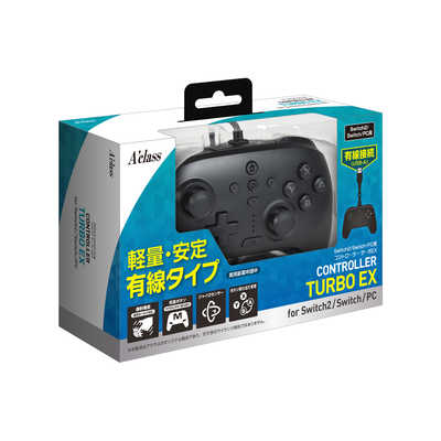 アクラス Switch2/Switch/PC(Windows11)用コントローラーターボEX