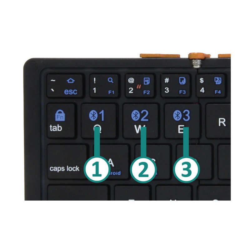 3E 3E 【アウトレット】ワイヤレスキーボード TENPLUS 3E-BKY7-BB ブラウンゴｰルド[Bluetooth･Android/iOS/Win･英語79キｰ] 3E-BKY7-BB ブラウンゴｰルド[Bluetooth･Android/iOS/Win･英語79キｰ]