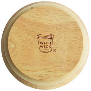 WECK FLAT TOP WOODEN LID L WW-023L WECK FLAT TOP WOODEN LID L WW-023L