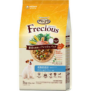 ユニチャーム グラン・デリ Frecious(フレシャス)アダルト成犬用 低脂肪設計 チキン&ビーフ入り 1kg(250g×4袋) ユニチャーム グラン・デリ Frecious(フレシャス)アダルト成犬用 低脂肪設計 チキン&ビーフ入り 1kg(250g×4袋)
