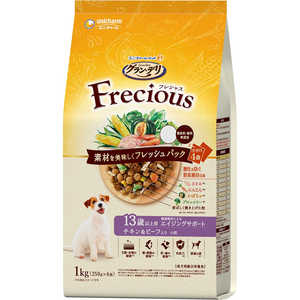 ユニチャーム グラン・デリ Frecious(フレシャス)13歳以上用 チキン&ビーフ入り 1kg(250g×4袋) ユニチャーム グラン・デリ Frecious(フレシャス)13歳以上用 チキン&ビーフ入り 1kg(250g×4袋)