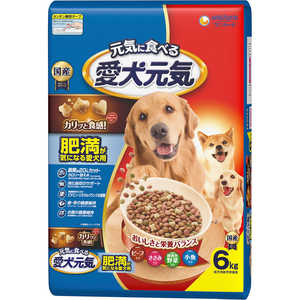 ユニチャーム 愛犬元気 肥満が気になる愛犬用 ビーフ・ささみ・緑黄色野菜・小魚入り 6kg ユニチャーム 愛犬元気 肥満が気になる愛犬用 ビーフ・ささみ・緑黄色野菜・小魚入り 6kg