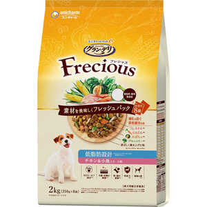 ユニチャーム グラン・デリ Frecious(フレシャス)アダルト成犬用 低脂肪設計 チキン&小魚入り 2kg(250g×8袋) ユニチャーム グラン・デリ Frecious(フレシャス)アダルト成犬用 低脂肪設計 チキン&小魚入り 2kg(250g×8袋)