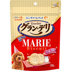 ユニチャーム グラン・デリ ワンちゃん専用マリービスケット ミルク味 50g ユニチャーム グラン・デリ ワンちゃん専用マリービスケット ミルク味 50g