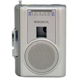 ラジオ付きカセットテープレコーダー WINTECH PCT-02RM