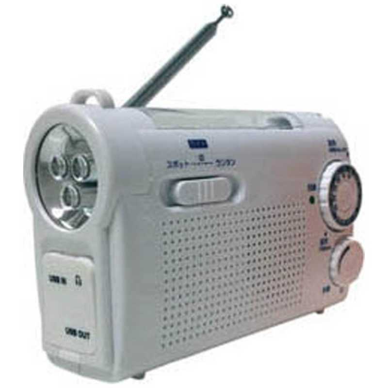 KOHKA KOHKA 防災ラジオ ワイドFM対応 ホワイト KDR-107W KDR-107W