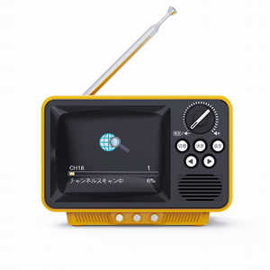 WINTECH 2.8ݡ֥󥻥ƥ Υ磻FMб /ƥ/AM/FM  TVR-RT1 YL