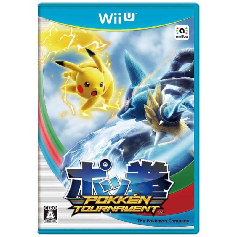 ポケモン ポケモン ポッ拳　POKKEN TOURNAMENT【Wii Uゲームソフト】 ﾎﾟｯｹﾝﾄｰﾅﾒﾝﾄ ﾎﾟｯｹﾝﾄｰﾅﾒﾝﾄ