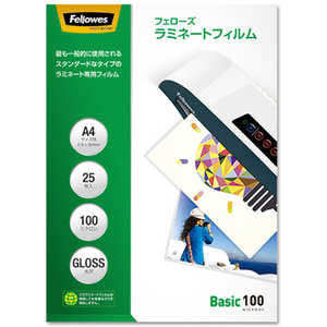 フェローズ A4サイズ用 25枚入 100ミクロン ベーシック 5848701 フェローズ A4サイズ用 25枚入 100ミクロン ベーシック 5848701
