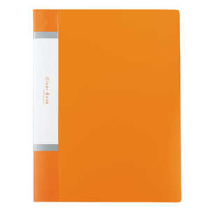 アーテック クリアブックA4 横入れ 32ポケット オレンジ 5626